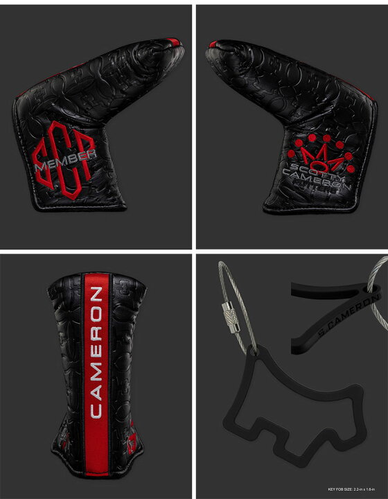 楽天市場】スコッティキャメロン 限定 2023 Club Cameron Kit 5点 