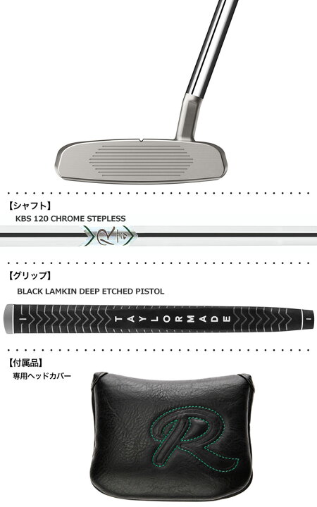 楽天市場】テーラーメイド 2023 TP RESERVE M33 パター メンズ 右用 