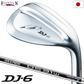 フォーティーン DJ-6 ウェッジ メンズ 右用 N.S.PRO DS-91w スチールシャフト 日本正規品 2023年モデル【土日祝も発送】