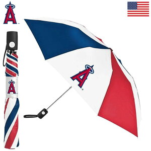MLB G[X Stp Au P Los Angeles Angels AUTO FOLDING UMBRELLA USAAi