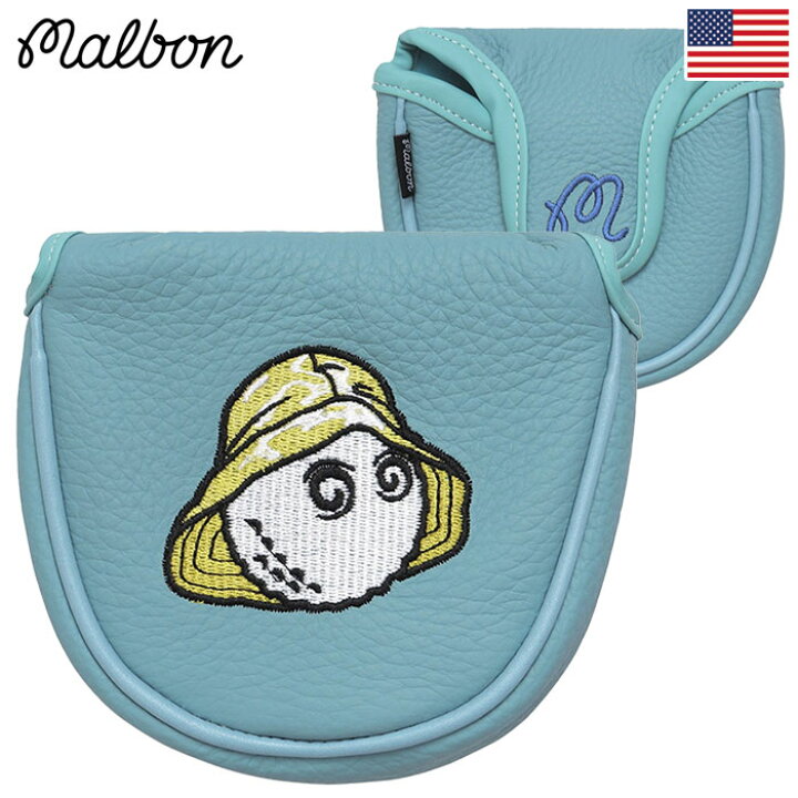 楽天市場】Malbon Golf パターカバー Buckets City MALLET COVER 
