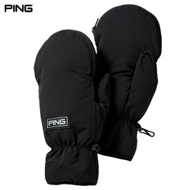 ピン PING AC-P2302 クオイズムヒート ミトングローブ 手袋 防寒 2023秋冬モデル 日本正規品