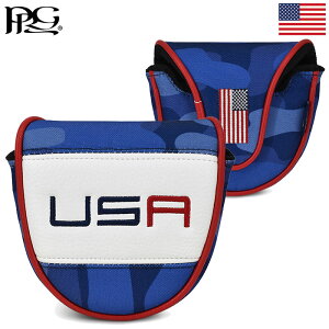 PRG �p�^�[�J�o�[ CANVAS CAMO USA MALLET PUTTER COVER �}���b�g�^�C�v 2023�N���f�� USA���A���i