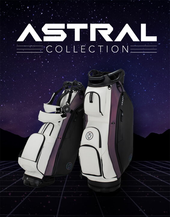 楽天市場】VESSEL Lux Cart キャディバッグ 10.5型 Astral 7分割 