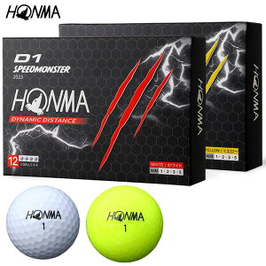 HONMA D1 SPEEDMONSTER 2023 1�_�[�X(12����) �{�ԃS���t �z���} D1 �X�s�[�h�����X�^�[ 2023�N���f�� ���{���K�i �z���}�S���t �S���t�{�[��