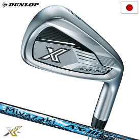 ゼクシオ エックス アイアン 5本セット（＃6～9、PW） メンズ 右用 Miyazaki AX-3 カーボンシャフト DUNLOP 2024年モデル 日本正規品