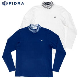 フィドラ ハイネックシャツ メンズ FD5QTG14 FIDRA 2023秋冬モデル 日本正規品