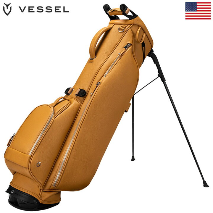 楽天市場】VESSEL Sunday III Leather Stand キャディバッグ スタンド 