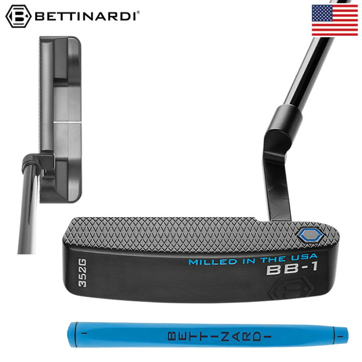 楽天市場】ベティナルディ 2024 BB1 パター メンズ 右用 Standard Grip 