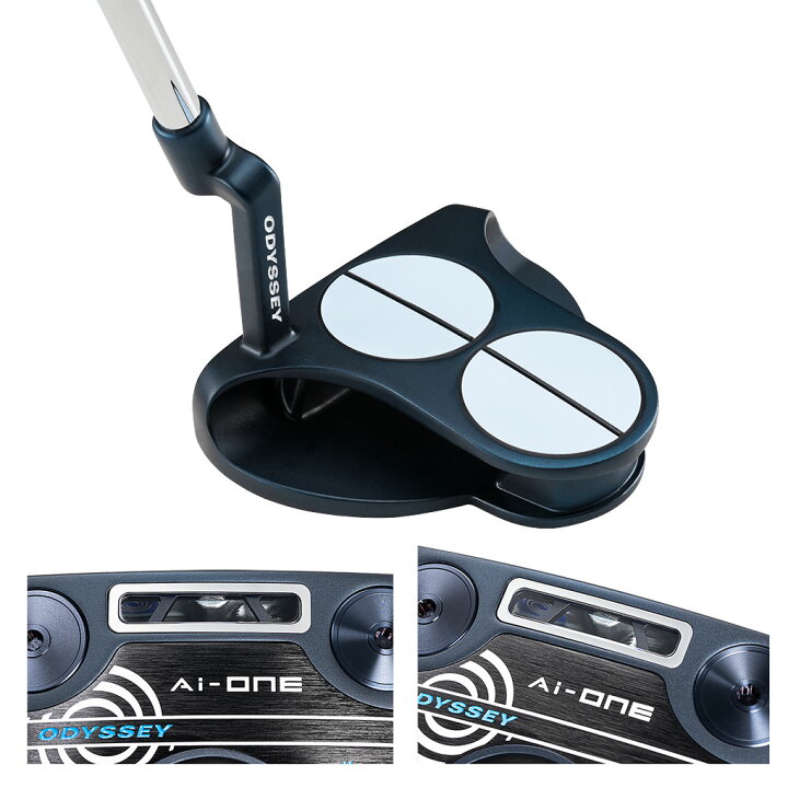 楽天市場】オデッセイ AI-ONE 2-BALL CH パター メンズ 右用 STROKE 