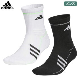 アディダス クルー丈 TOUR360 機能ソックス IEW39 メンズ 靴下 adidas 2024春夏モデル 日本正規品