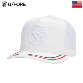 Gfore ジーフォア ゴルフキャップ CIRCLE G'S SOUTACHE COTTON TWILL TRUCKER HAT 帽子 GMH000009 USA直輸入品