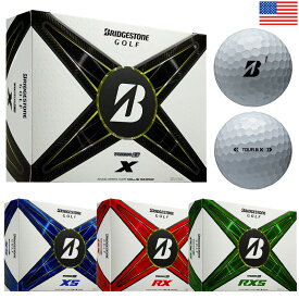 BS ブリヂストン ゴルフボール ツアーB ツアービー 2024 1ダース 12球入 BRIDGESTONE GOLF BALL TOUR B X XS RX RXS MindSet ウレタンカバー 3ピース構造 USモデル 並行輸入 USA直輸入品 飛び スピン ゴルフ ボール 人気
