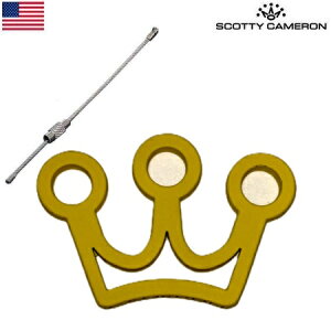y󏭁zXRbeBL Soft Touch Key Fob Mini Crown 027539 L[tHO Yellow Scotty Cameron USAAiyHzyAz
