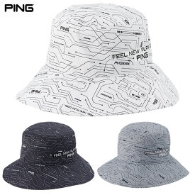 ピン HW-F2409 エレクトリックサークルハット メンズ 帽子 2024春夏モデル PING 日本正規品