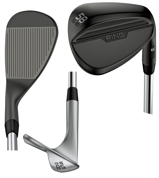 楽天市場】ピン PING s159 ウェッジ メンズ ミッドナイト N.S.PRO 