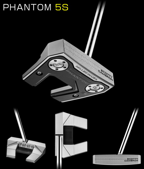 楽天市場】スコッティキャメロン ファントム 2024 パター SCOTTY 