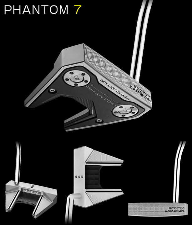 楽天市場】スコッティキャメロン ファントム 2024 パター SCOTTY 
