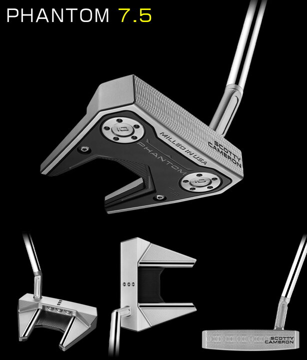 楽天市場】スコッティキャメロン ファントム 2024 パター SCOTTY 