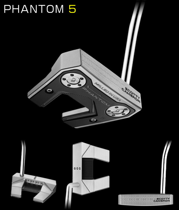 楽天市場】スコッティキャメロン ファントム 2024 パター SCOTTY 