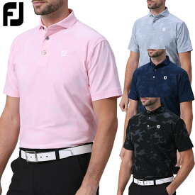 フットジョイ フローラルカモジャカード半袖ワイドカラーシャツ メンズ FJ-S24-S22 FOOTJOY 2024春夏モデル 日本正規品