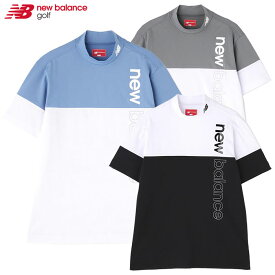 ニューバランス 接触冷感 半袖 モックネック プルオーバー メンズ 012-4166004 newbalance 日本正規品 2024春夏モデル