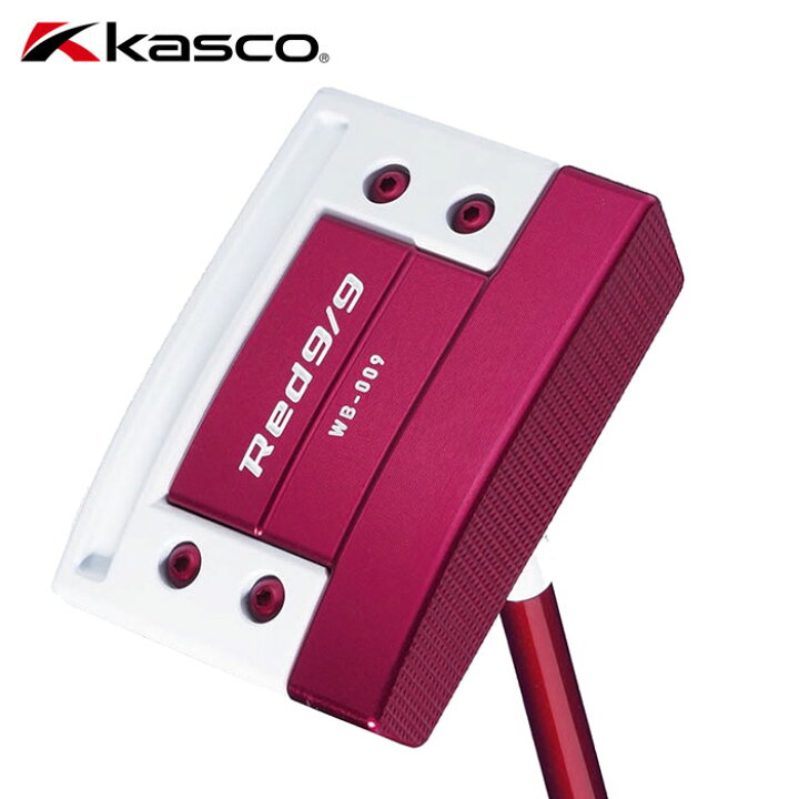 楽天市場】キャスコ KASCO Red9/9 ボックス WB-009 パター メンズ 34 