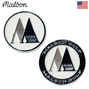 Malbon Golf RANGE TESTED MEDALLION Marker �}���{���S���t �����W �e�C�X�e�B�b�h ���_���I�� �{�[���}�[�J�[ USA���A���i