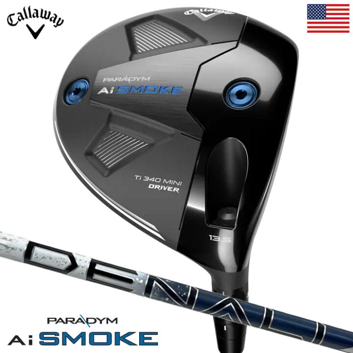 楽天市場】キャロウェイ Paradym Ai Smoke Ti 340 Mini Driver ミニ  
