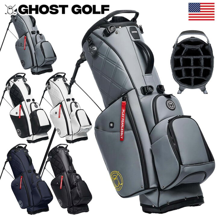 楽天市場】GHOST GOLF キャディバッグ ANYDAY 14分割 11インチ 