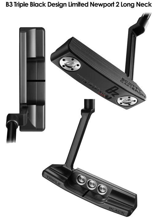 楽天市場】ゴルフ パター スコッティキャメロン B3 Triple Black 