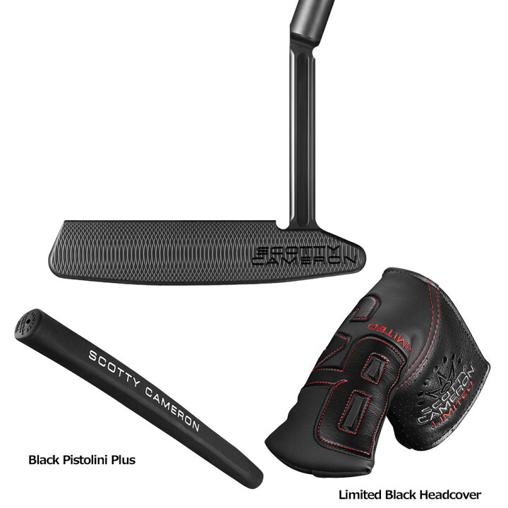 楽天市場】ゴルフ パター スコッティキャメロン B3 Triple Black 
