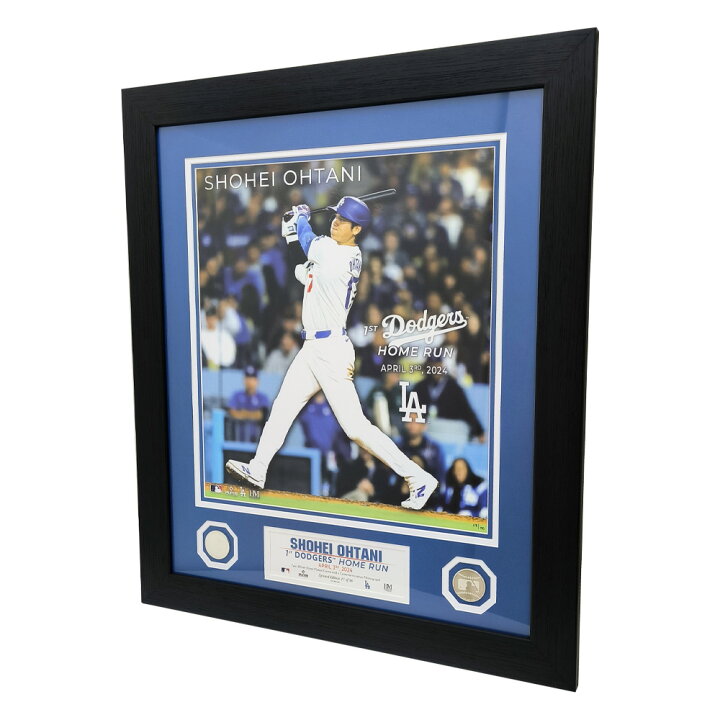 楽天市場】大谷翔平 ドジャース 移籍後初ホームラン記念 特大フォト  