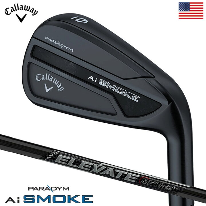 楽天市場】キャロウェイ Paradym Ai Smoke Black Irons アイアン 7本 