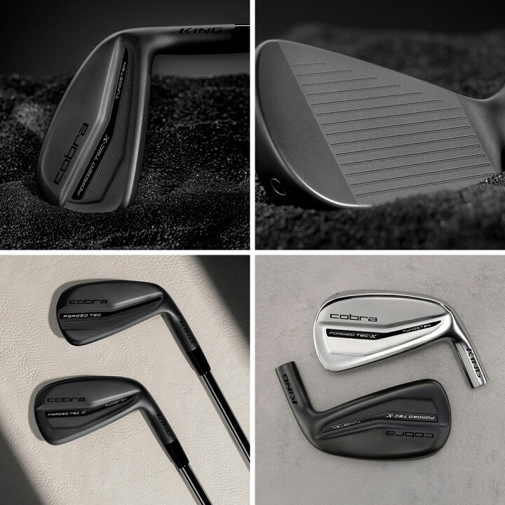 楽天市場】コブラ KING Forged Tec X Black Irons アイアン 6本セット 