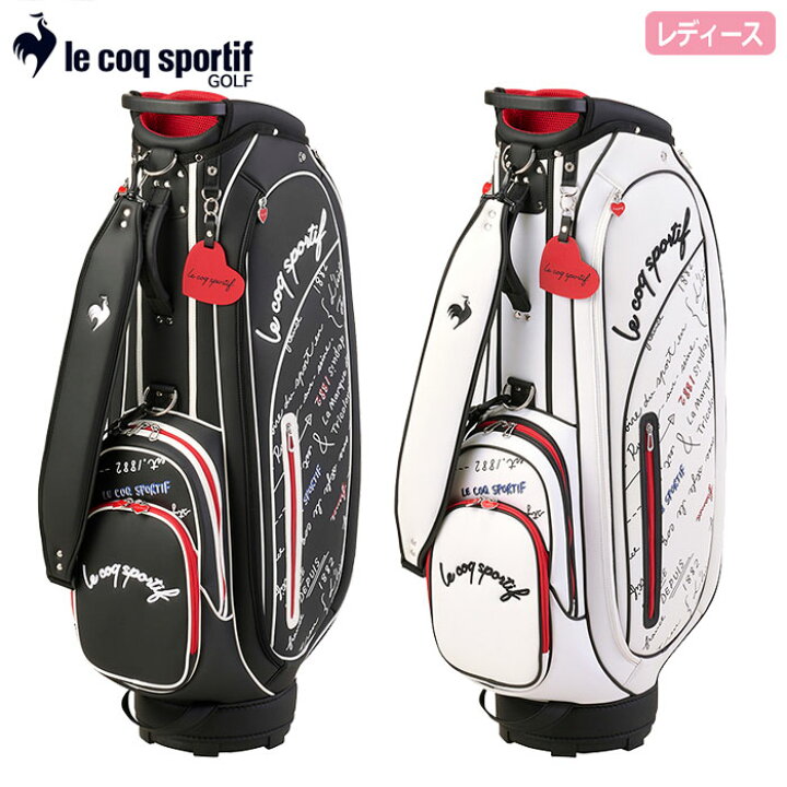 楽天市場】ルコックスポルティフ ブラックトリコデザイン キャディ 