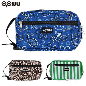 OOWLS パターン マルチポーチ ゴルフ よく目立つ! ラウンドポーチ JYPRF24PMP 2024年モデル 製造直販【ジーパーズオリジナル商品】