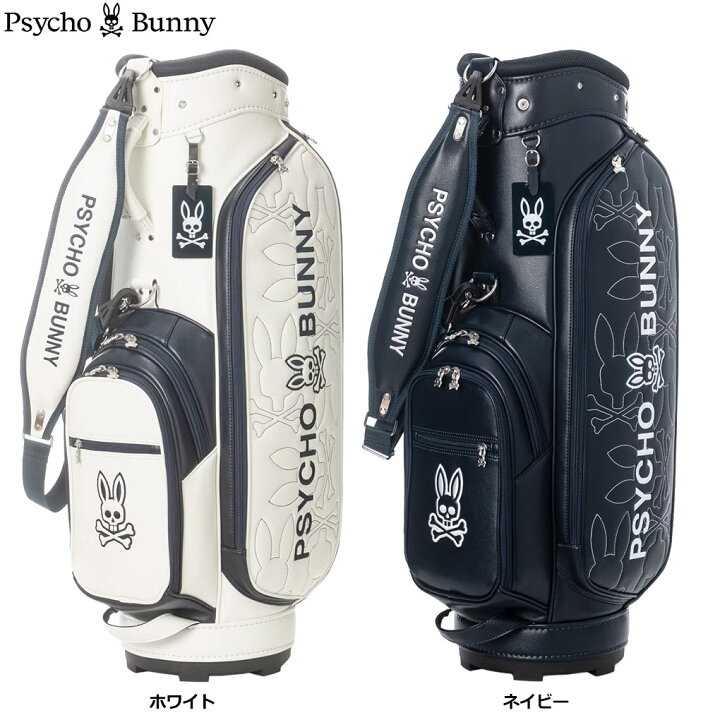 楽天市場】サイコバニー Psycho Bunny MONOGRAM キャディバッグ 9型 