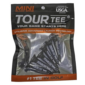 TOUR TEE MINI BLACK SPINE 45mm 6�{���� T-491-880 �c�A�[�e�B�[ �~�j �S���t �e�B�[ ���E���h�p�i