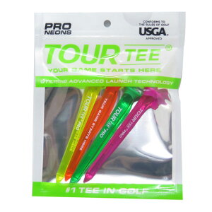 TOUR TEE TOUR TEE PRO �l�I���J���[ 4�{���� T-489 �c�A�[�e�B�[ �S���t �e�B�[ ���E���h�p�i