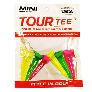 TOUR TEE Tour Tee MINI NEONS �l�I���J���[ 6�{���� T-491 �c�A�[�e�B�[ �S���t �e�B�[ ���E���h�p�i