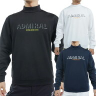アドミラル Admiral Golf ロゴモックネック スウェット ADMA492 メンズ ゴルフウェア 2024秋冬モデル 日…
