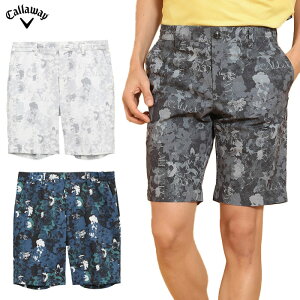キャロウェイ 8WAYストレッチフラワープリントショートパンツ C25127107 メンズ ゴルフウェア Callaway 2025春夏モデル 日本正規品