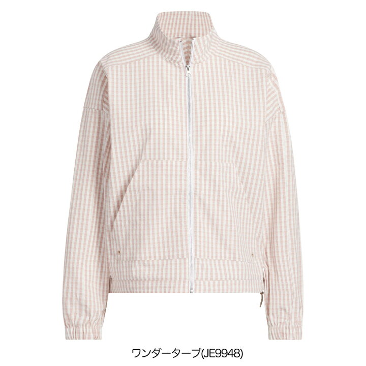 楽天市場】アディダス ギンガムチェック フルジップ 長袖ジャケット 