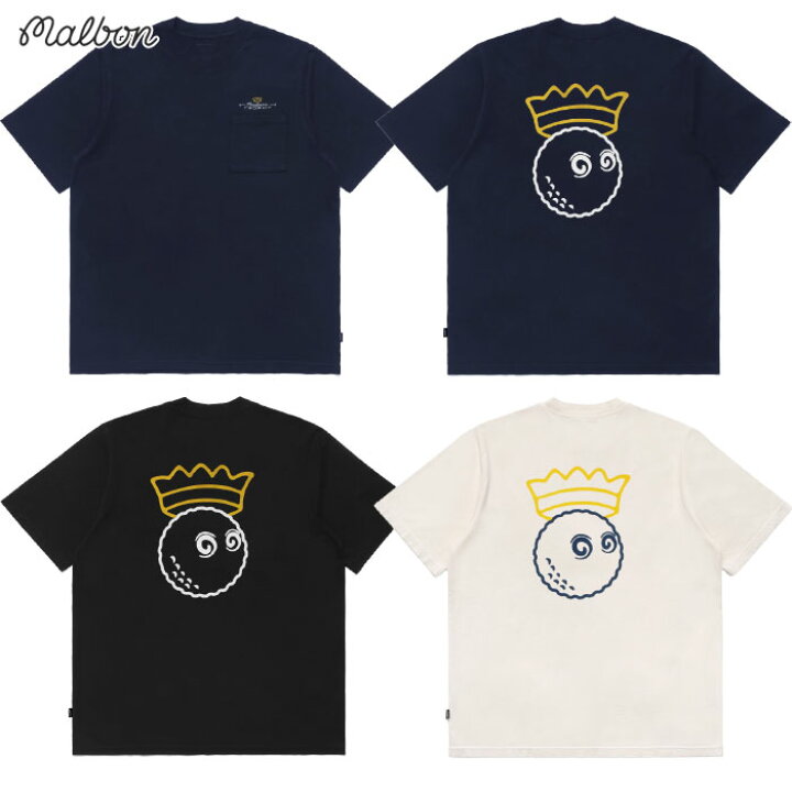 楽天市場】マルボンゴルフ ウェア Tシャツ M-9239 MALBON TROPHY 