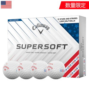 LEFC Supersoft Stars and Stripes Golf Balls 2025 St{[ 1_[X S12 ʌ 2025Nf Callaway USAAi sA