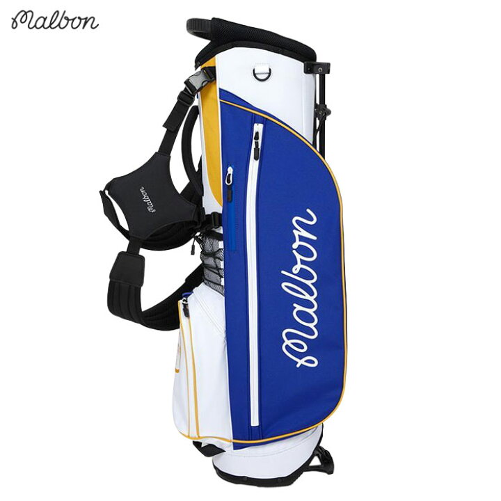 楽天市場】マルボン Malbon Golf キャディバッグ M-9152 4分割トップ 