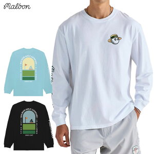 �}���{�� Malbon Golf �����V���c MARINA TEE M-9270 �����Y �S���t�E�F�A 2025�H�~���f�� ���K�i