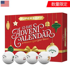 LEFC Supersoft 12-Day Advent Calendar St{[ 1_[X S12 ʌ X[p[\tg NX}X 2025Nf Callaway USAAi sA