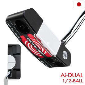 【1/23発売】オデッセイ Ai-DUAL 1/2-BALL DW パター メンズ 右用 STROKE LAB 90 スチール 2026年モデル ODYSSEY 日本正規品 日本モデル ゴルフクラブ